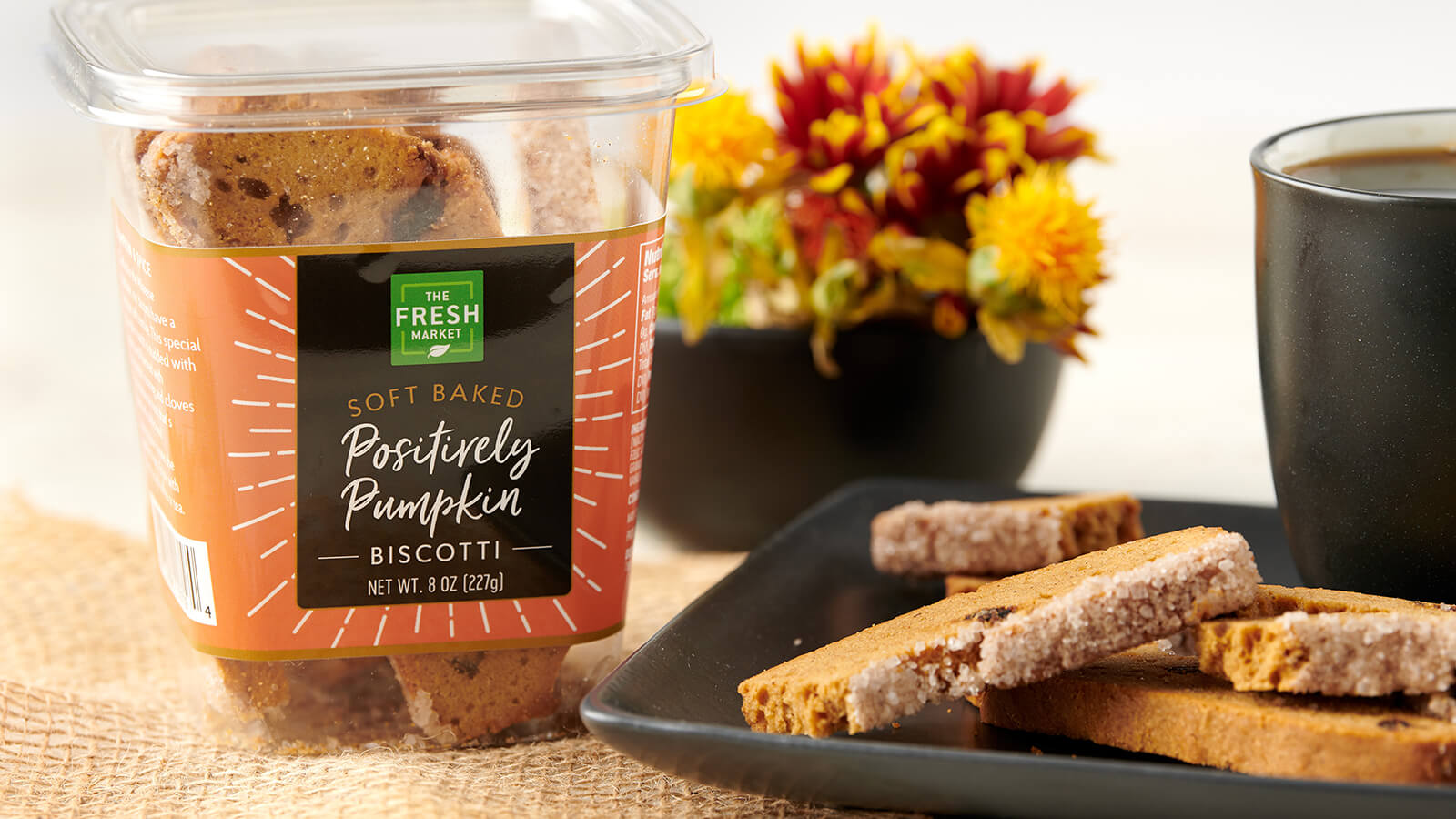 The Fresh Market Pumpkin Biscotti