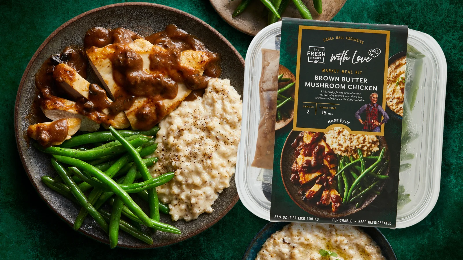 Brown Butter Mushroom Chicken Carla Hall