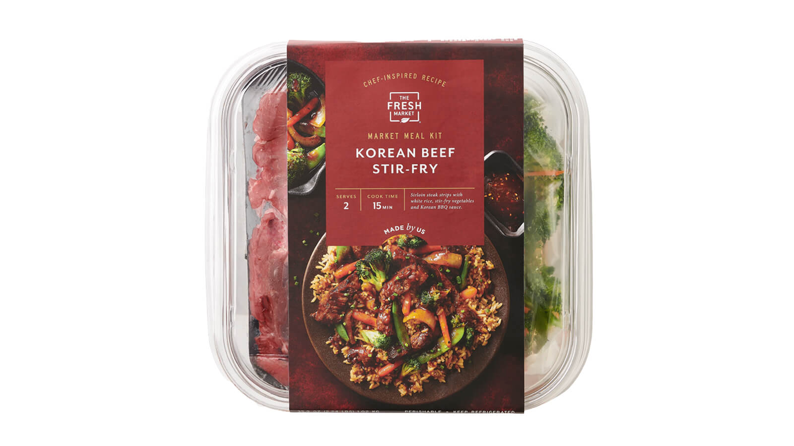 The Fresh Market Korean Beef Stir-Fry Market Meal Kit