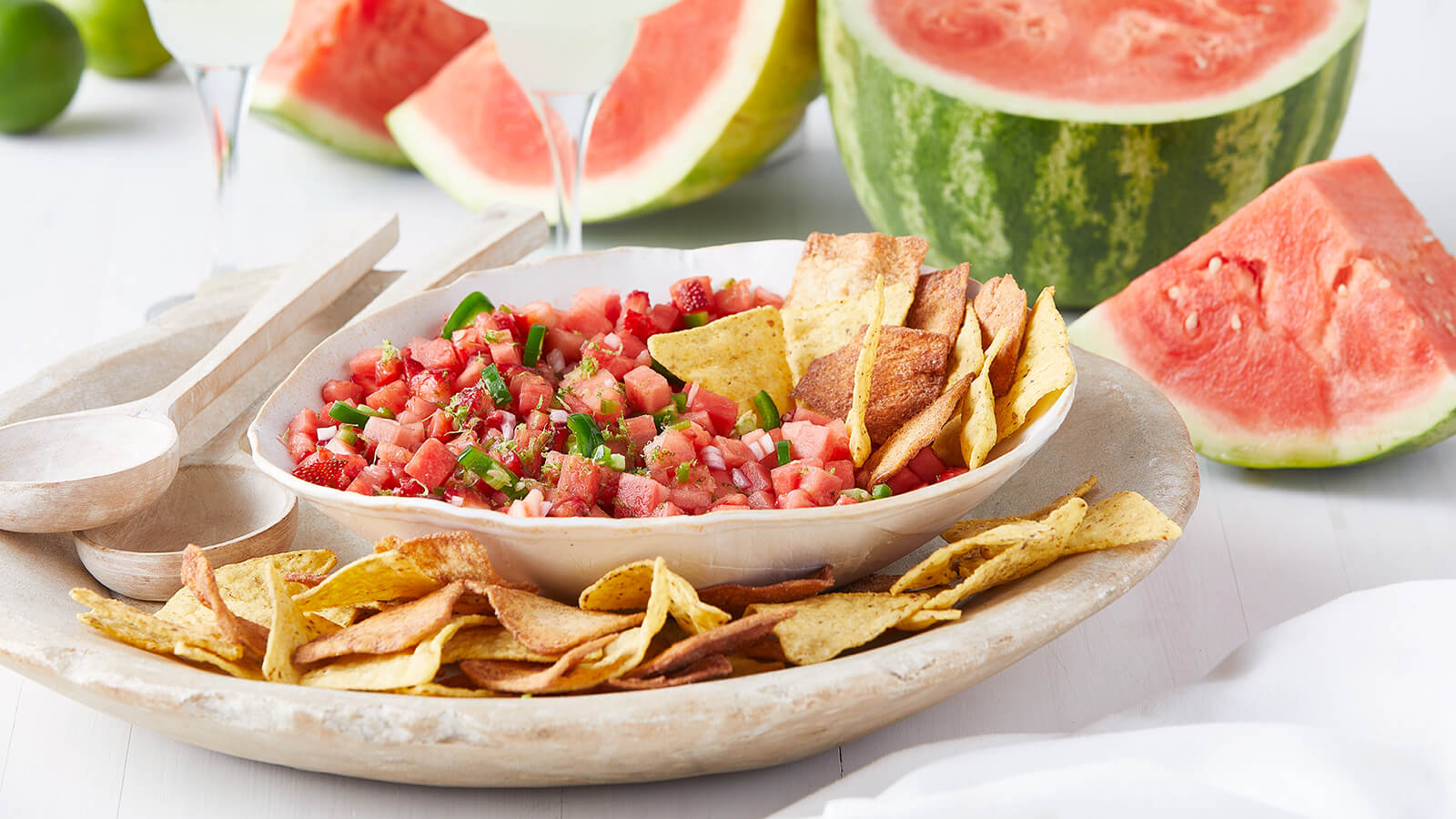 Spicy Watermelon and Berry Salsa