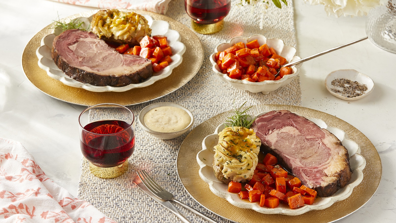 Mother's Day Prime Rib Meal for 2