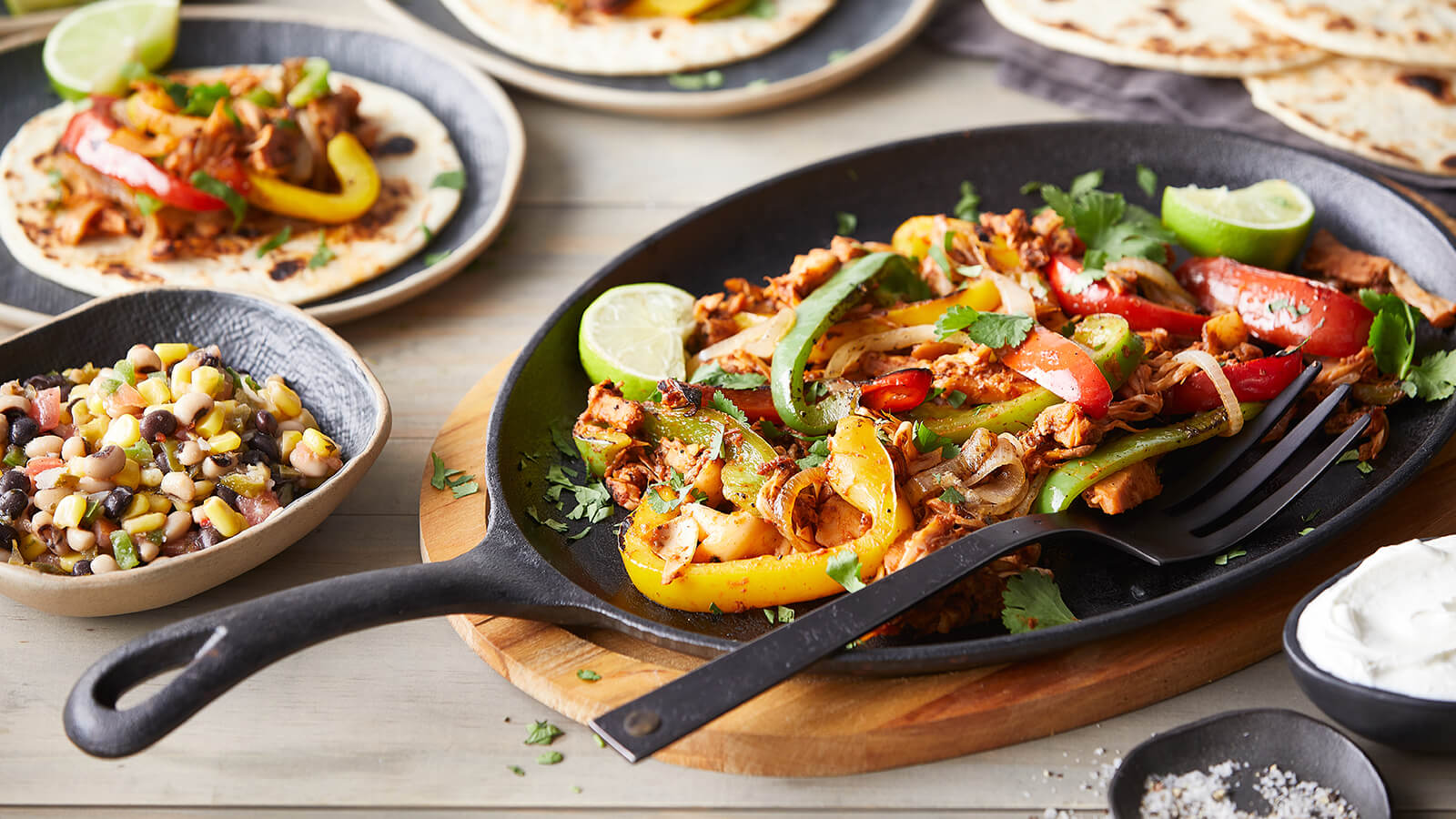 Jackfruit Fajitas