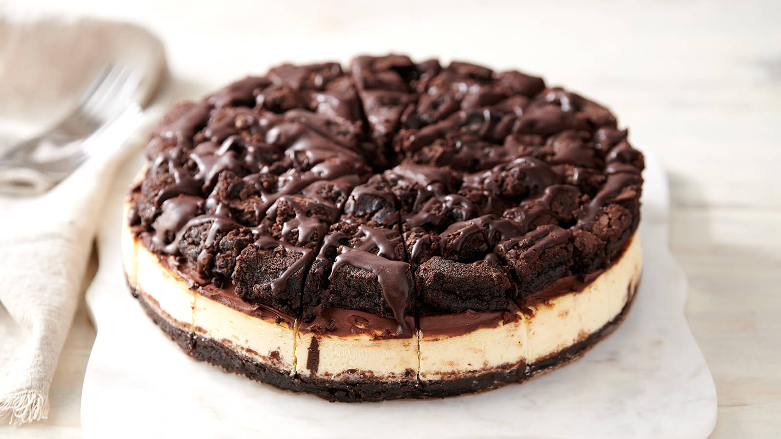 Whole Brownie Explosion Cheesecake