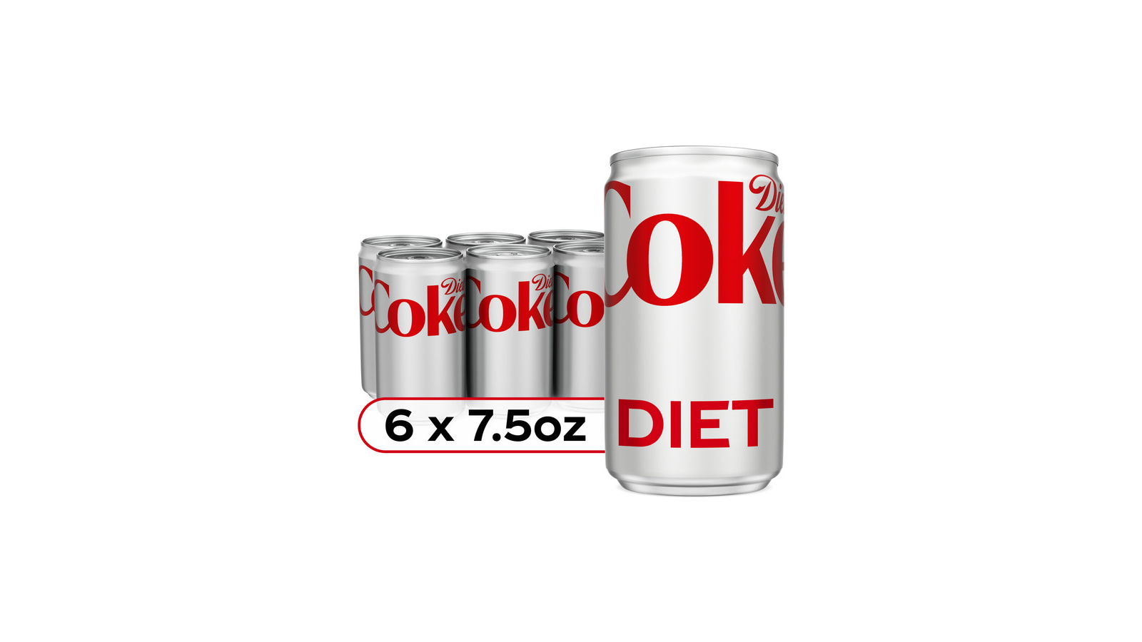 Coca-Cola Diet Coke Mini Cans (6pk)