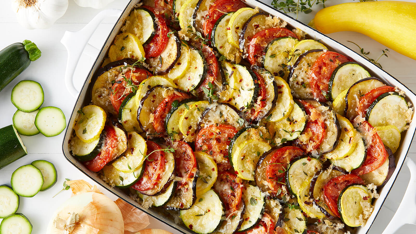 Grill-Baked Ratatouille Casserole