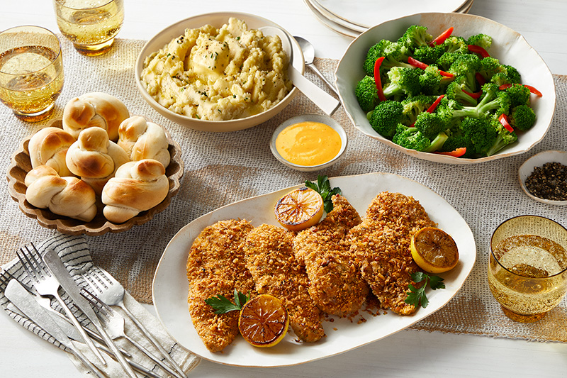 Crispy Chicken Cutlet Meal