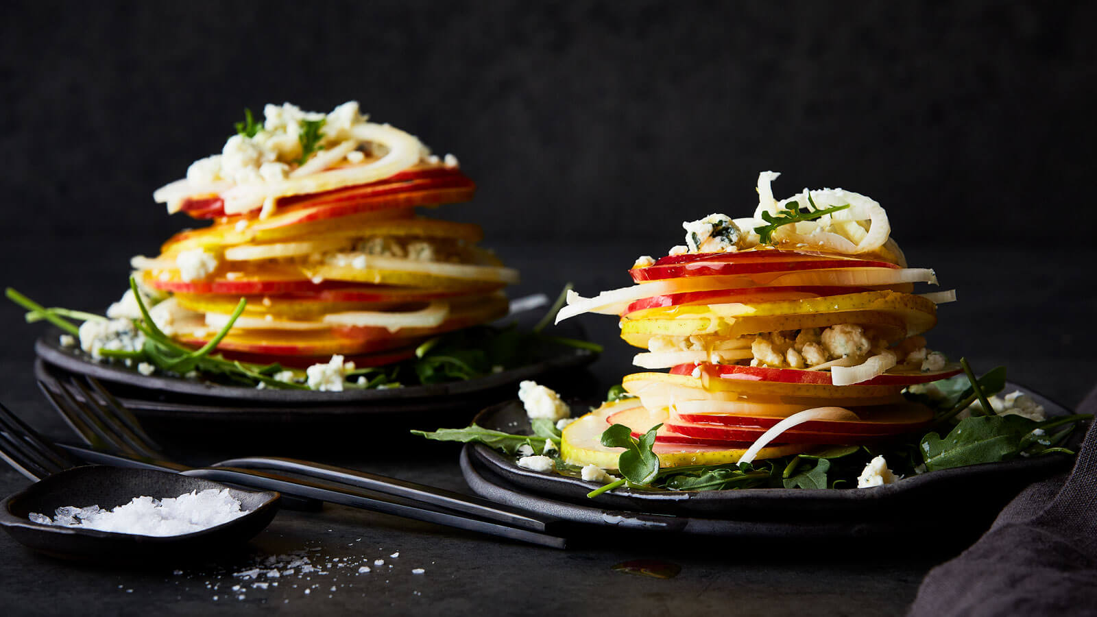 Honeycrisp Apple Salad Stack