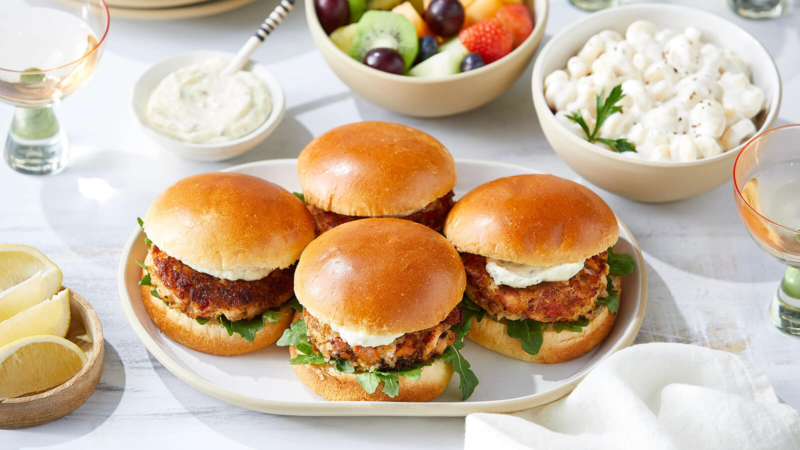 Salmon Burgers