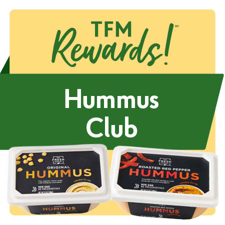 TFM Rewards Hummus Club Hub