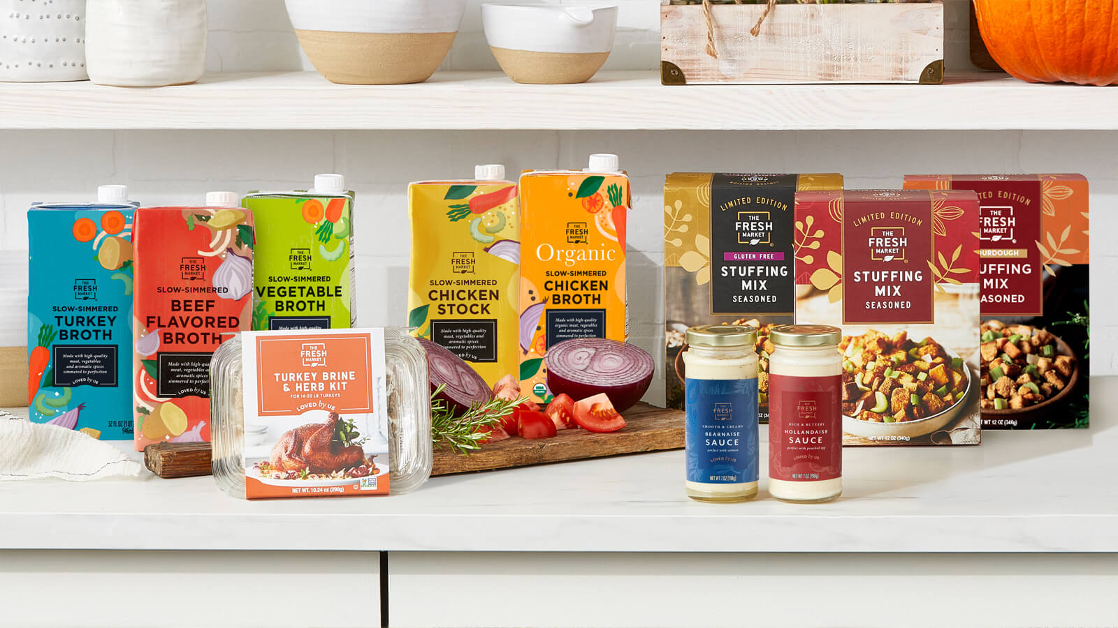 The Fresh Market Private Label Pantry items