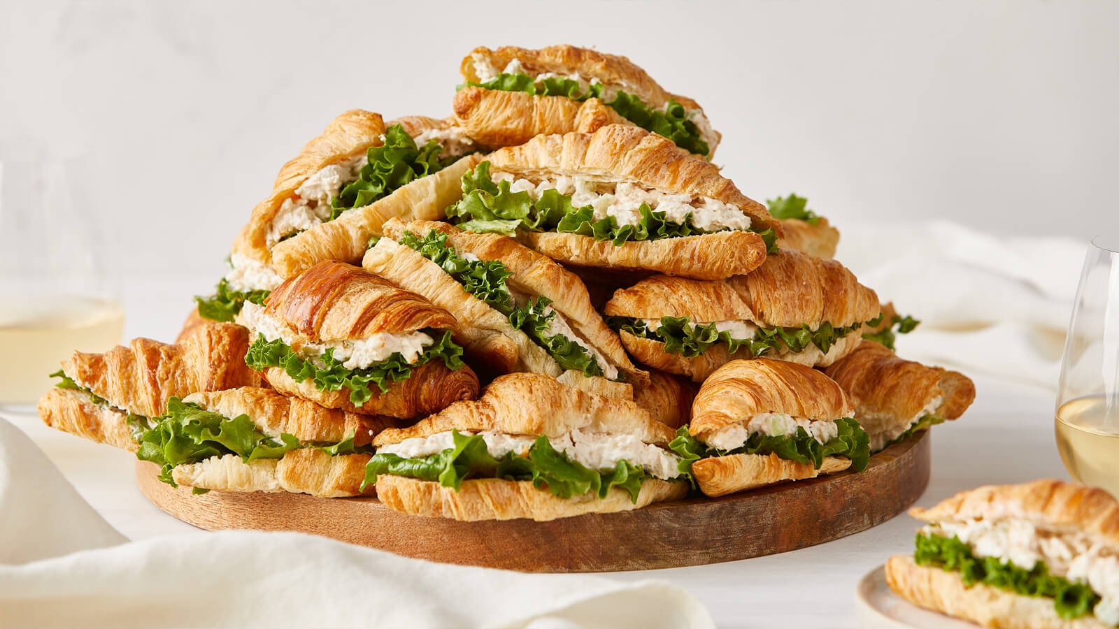 Chicken Salad Party Platters