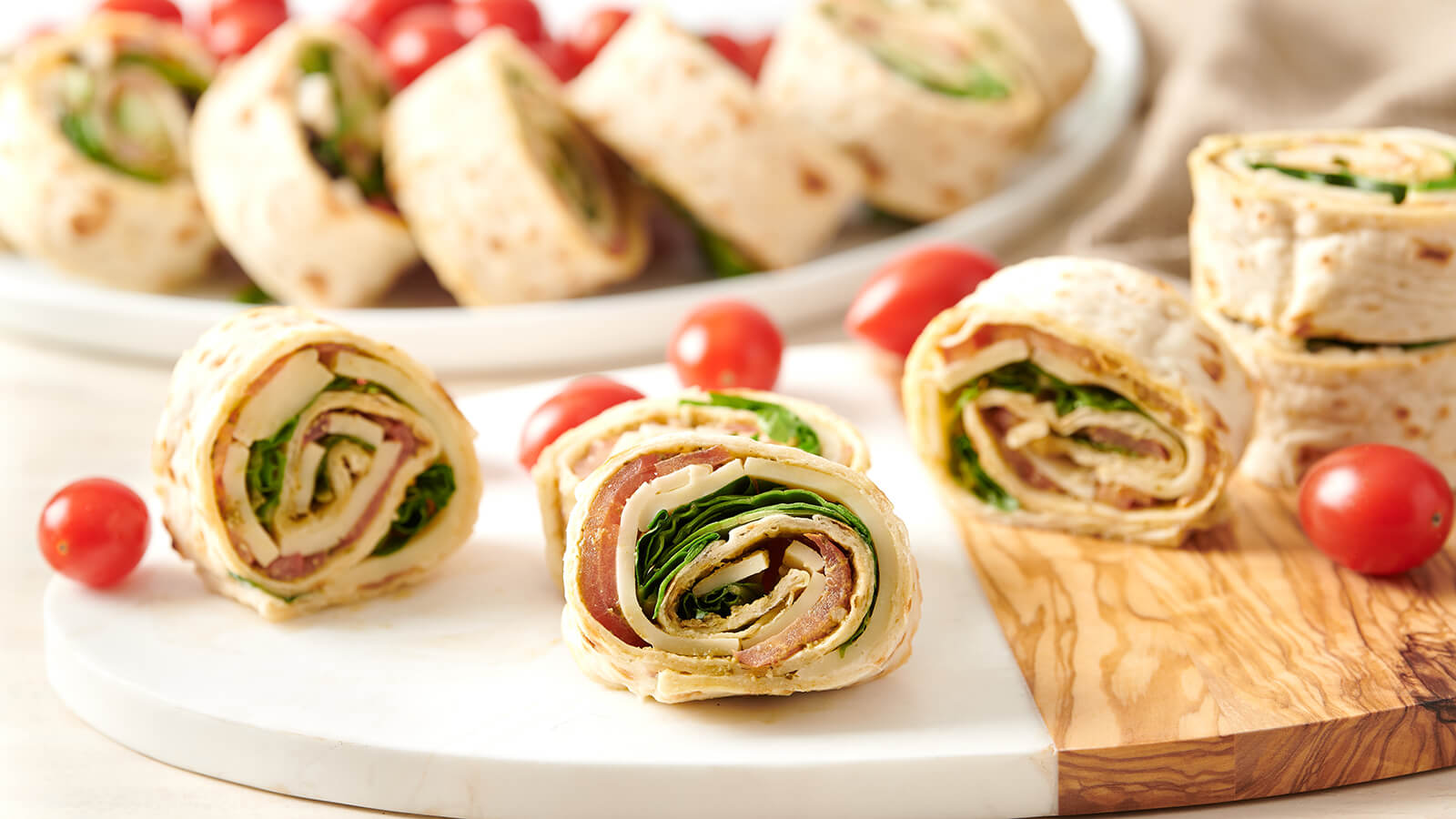 Vegetarian Pinwheels