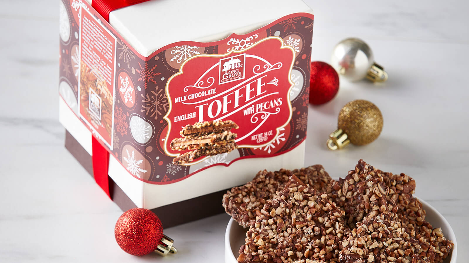Long Grove Confectionary Co. English Toffee With Pecans