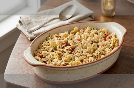 Honey Lemon Bowtie Pasta