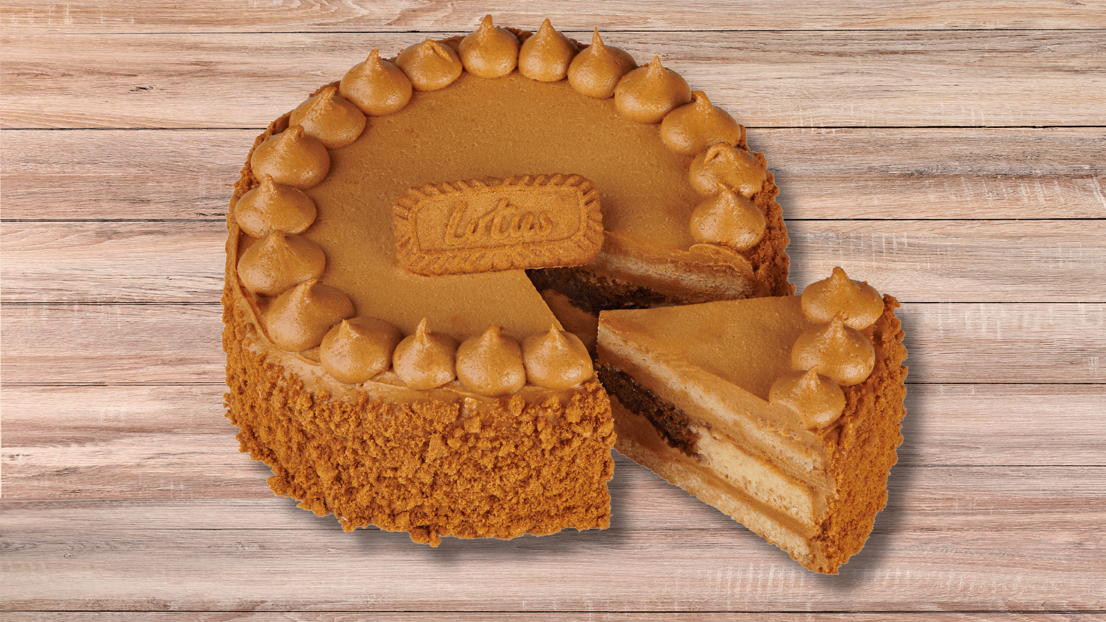Cookie Butter Latte Cake