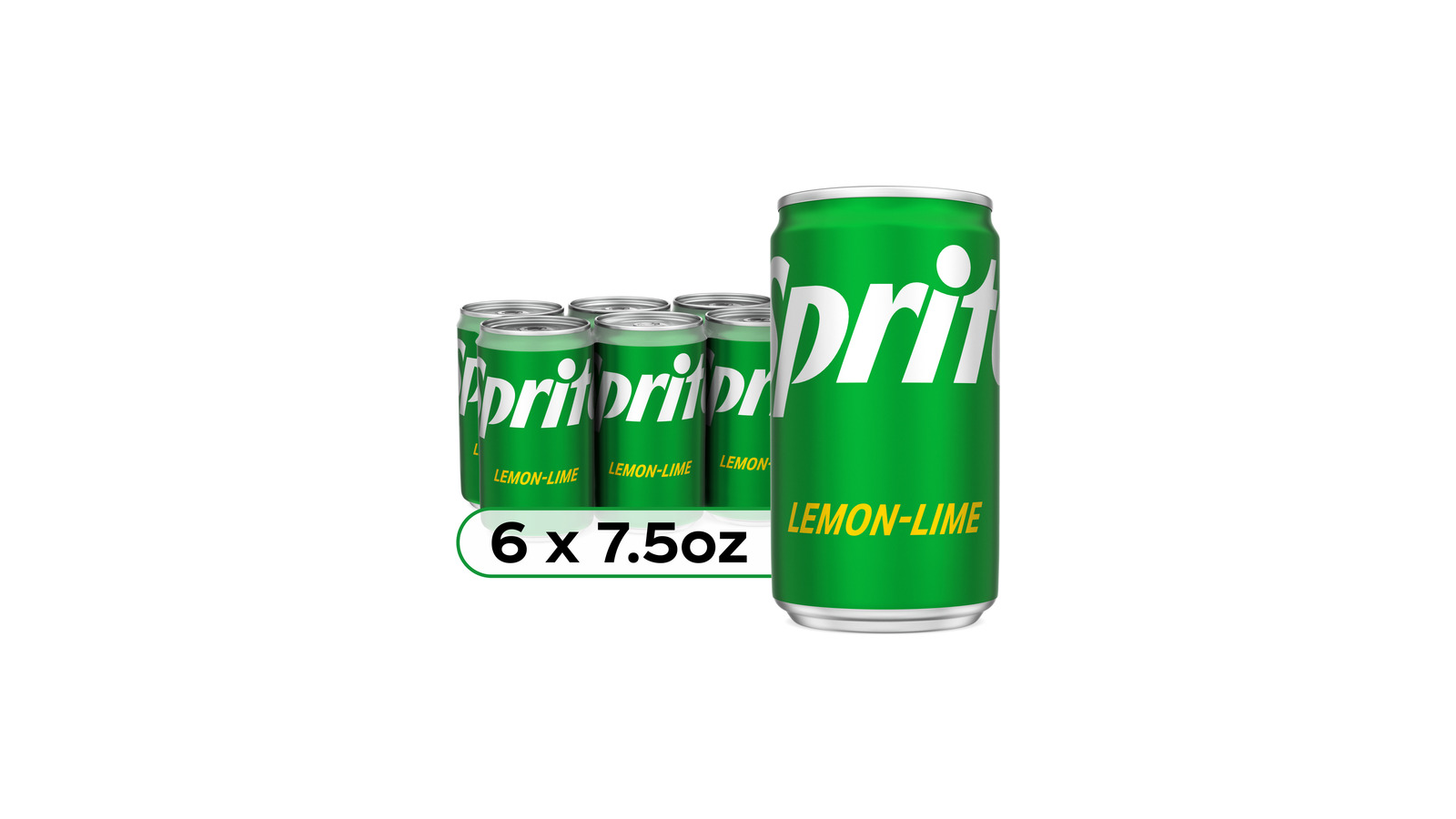 Sprite Lemon Lime Mini Cans (6pk)