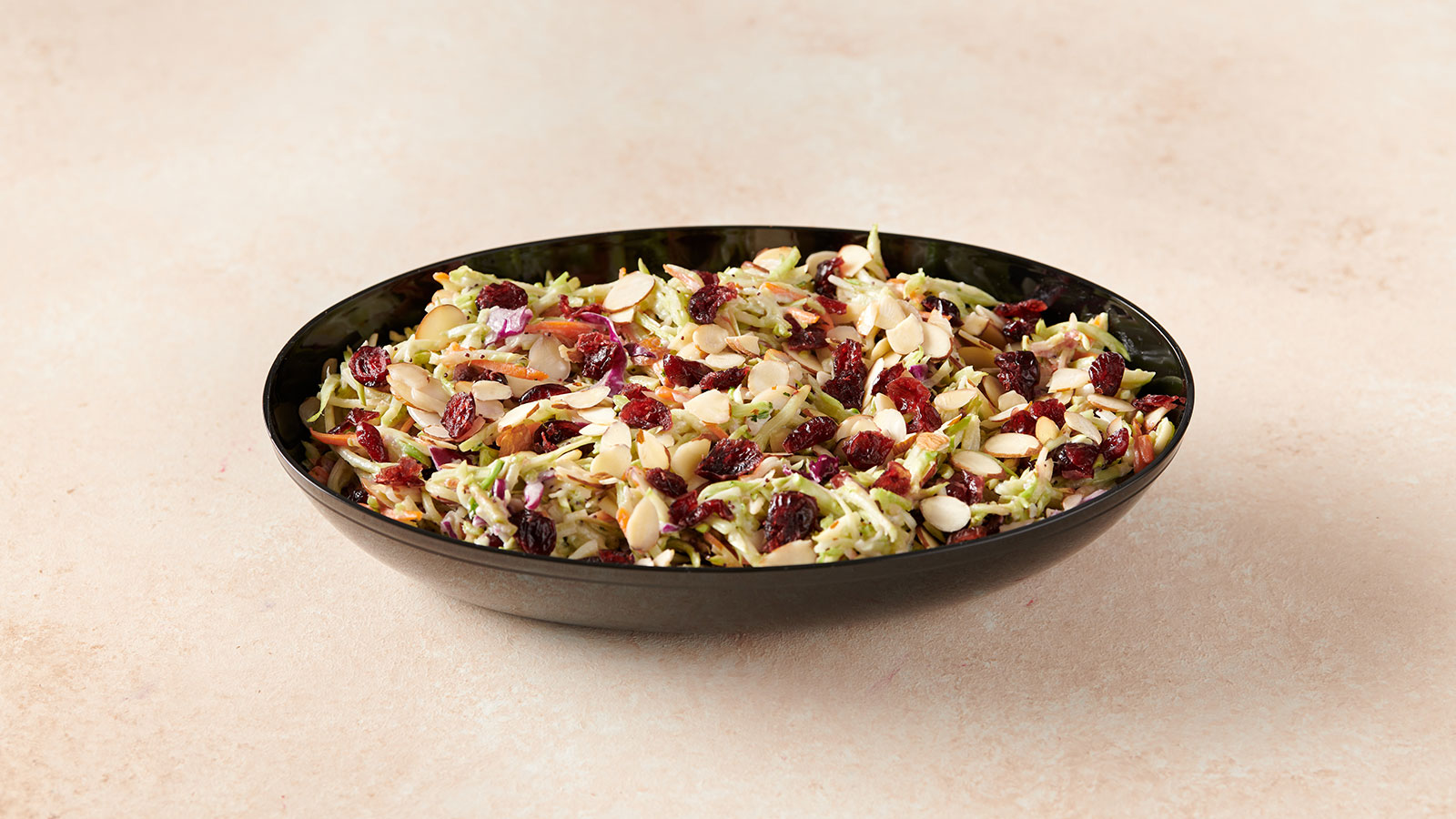 Broccoli Almond Cranberry Slaw