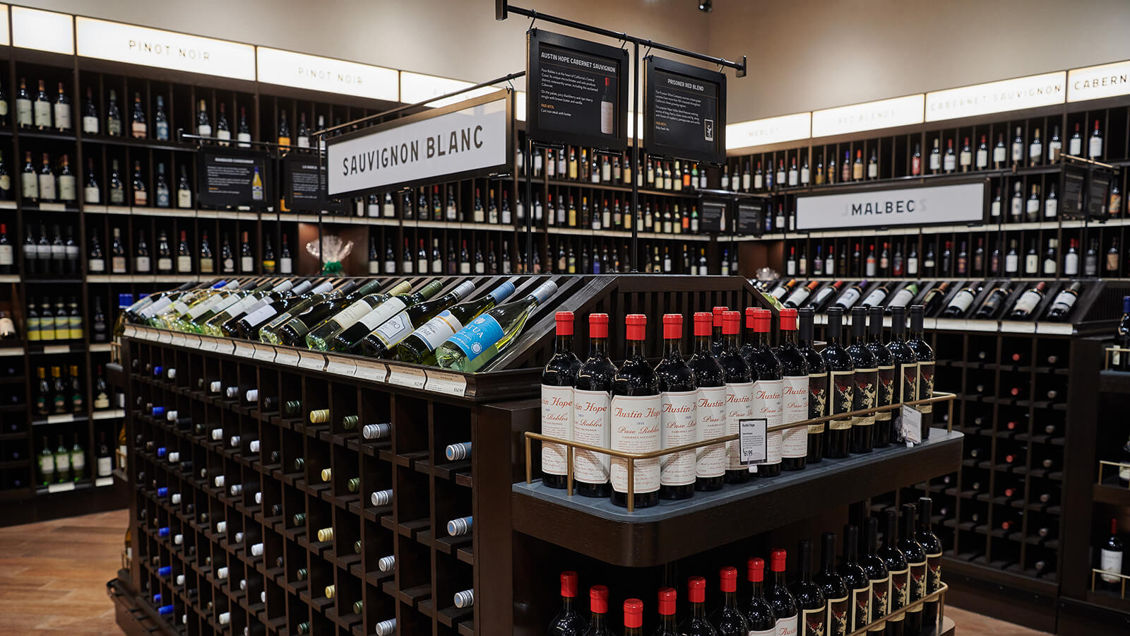 In-store Wine Display - Store 1