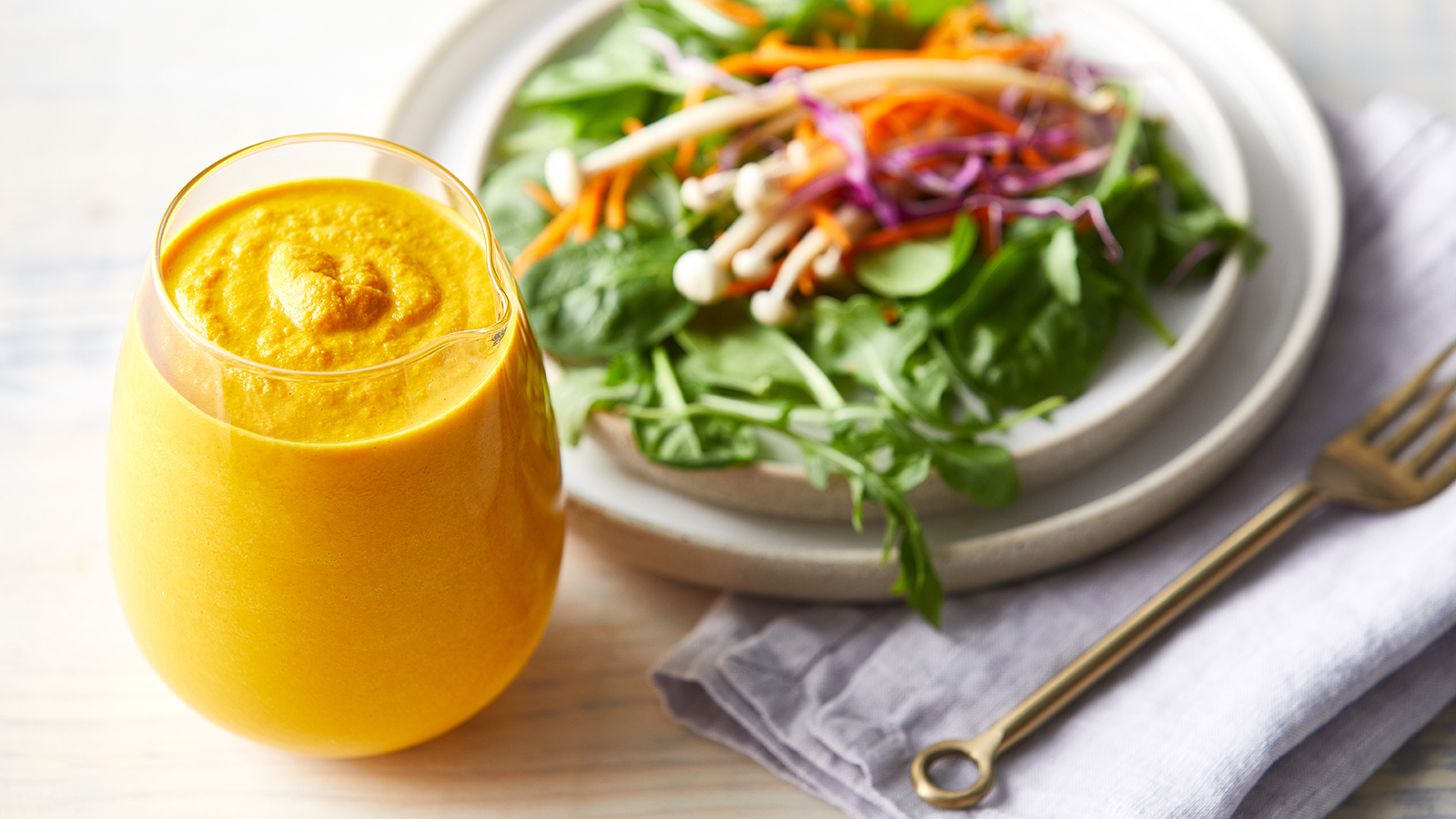 Miso Carrot Dressing with Ginger and Turmeric
