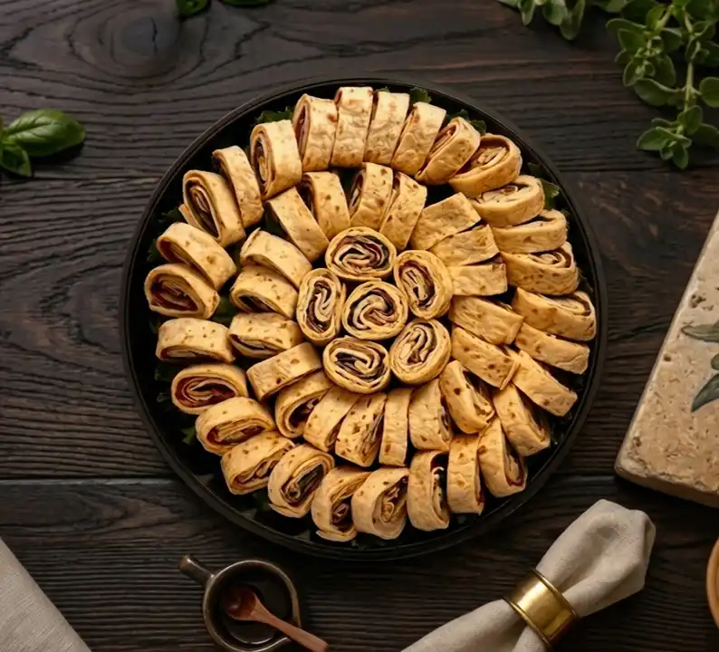 Classic Meat & Cheese Pinwheels