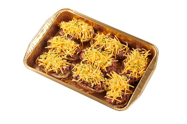 Brisket Loaded Potato Skins