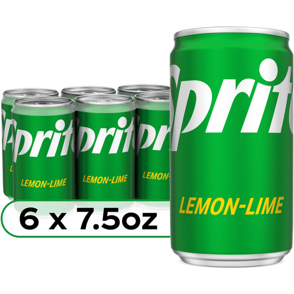 Sprite Lemon Lime Mini Cans (6pk)