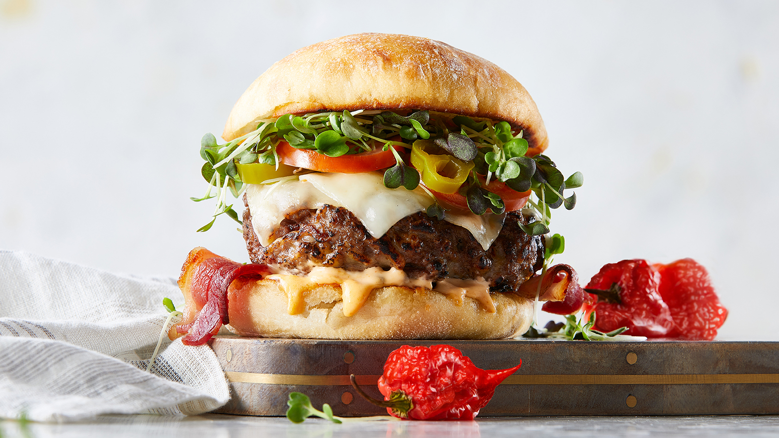 Carolina Reaper Burger