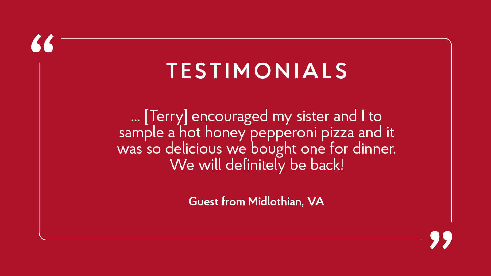pizza review