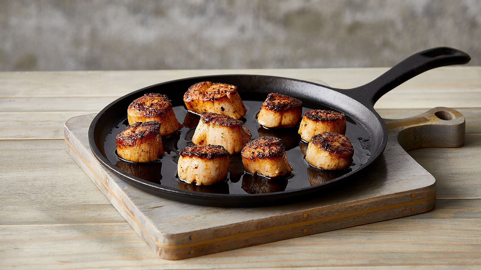 Wild Sea Scallops, Raw (10-20 per lb)