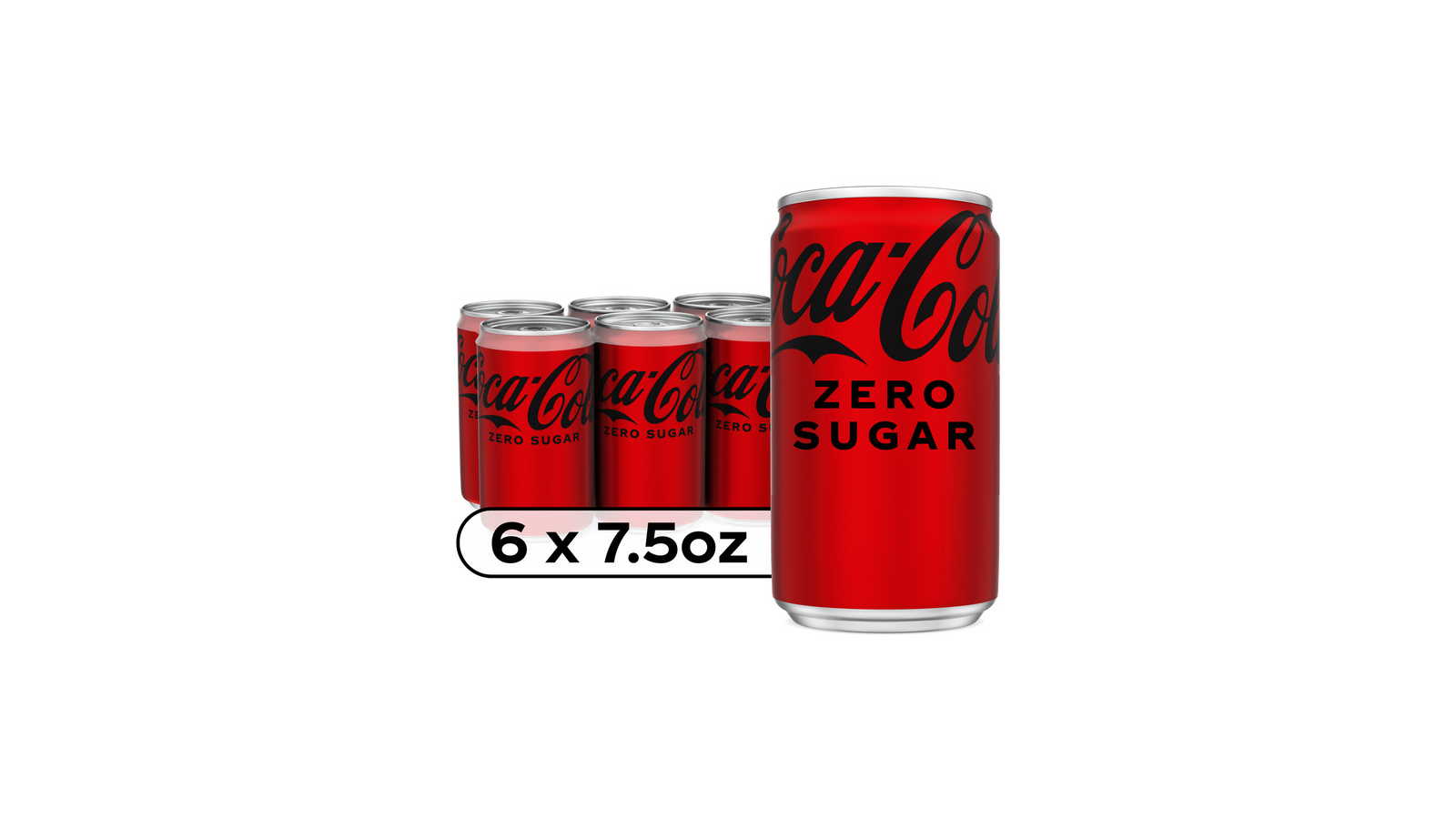 Coca-Cola Coke ZERO Mini Cans (6pk)