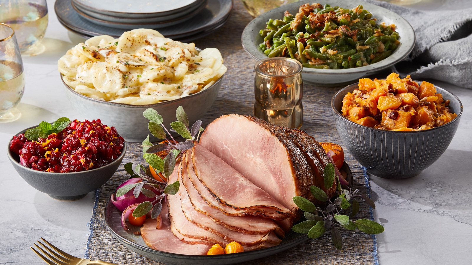 Essential Holiday Ham Meal