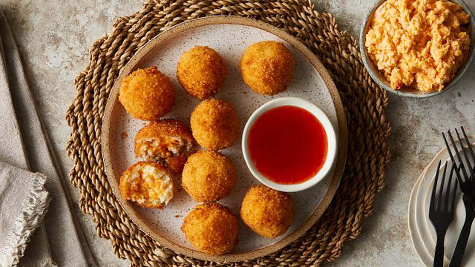 Pimento Cheese Grits Arancini