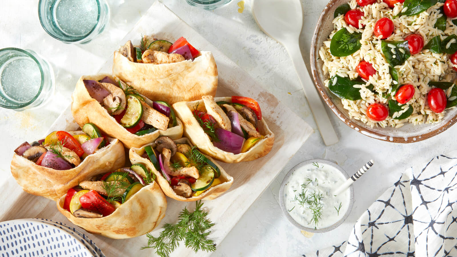 Mediterranean Pitas LBM