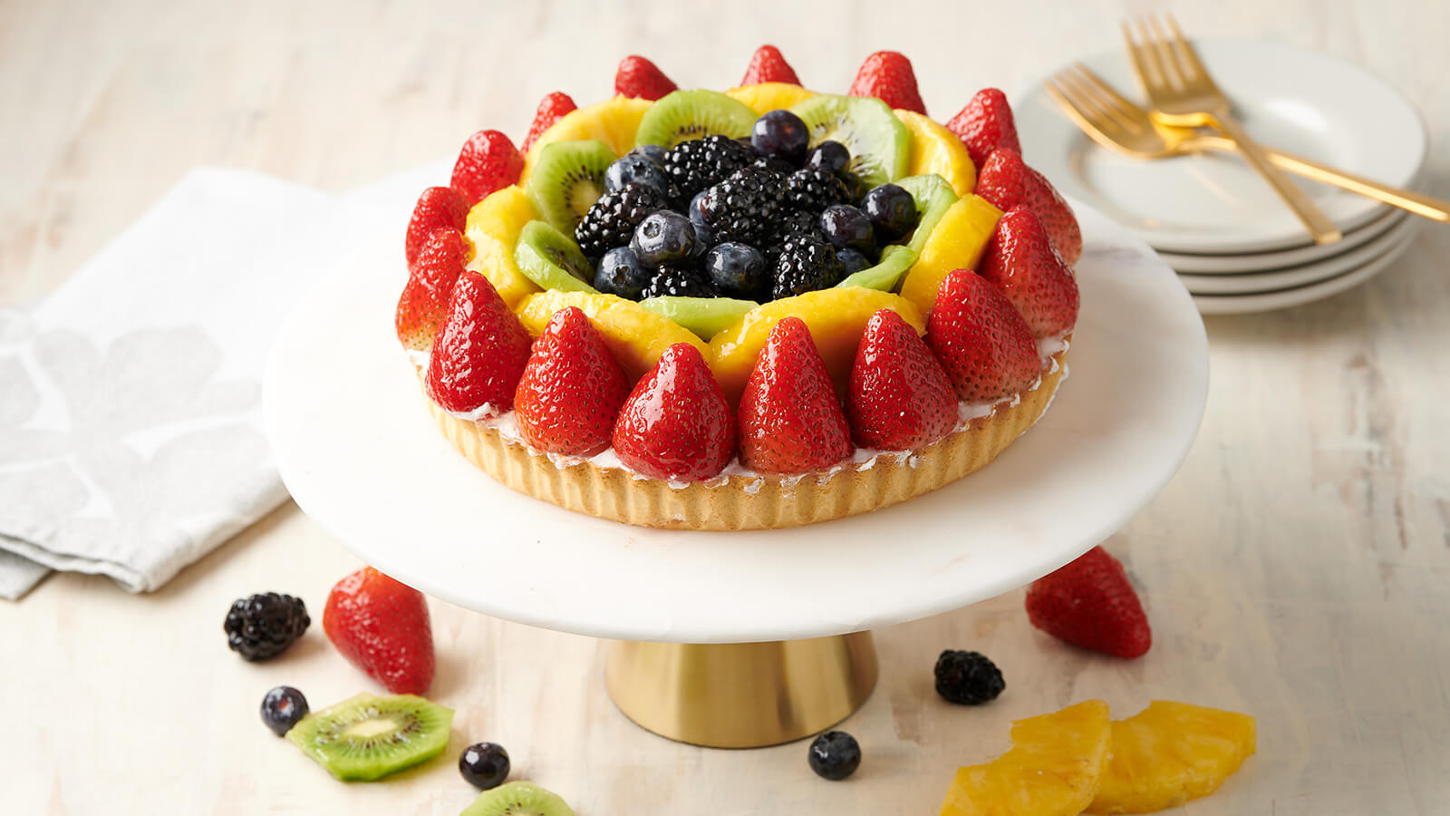 Gourmet Fruit Tart