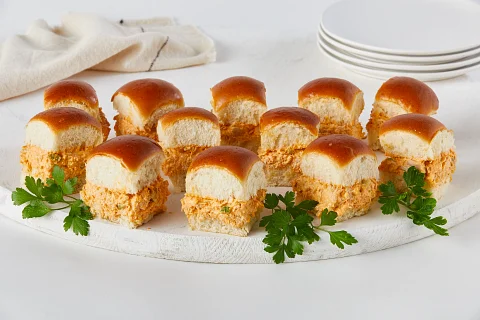 Buffalo Chicken Salad Sliders