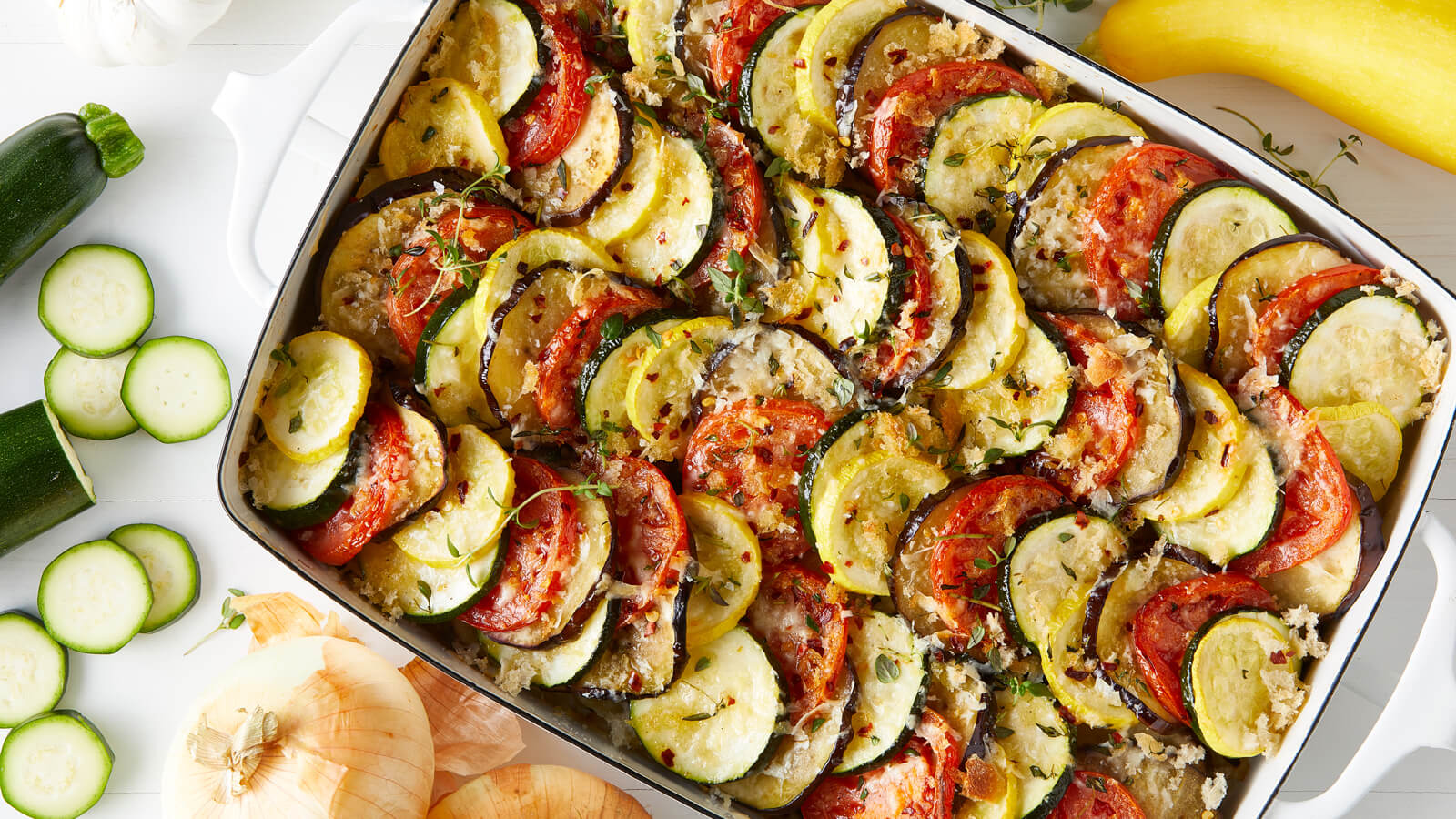 Grill-Baked Ratatouille Casserole