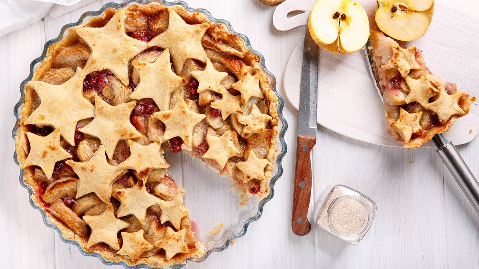 Cherry Chai Apple Pie