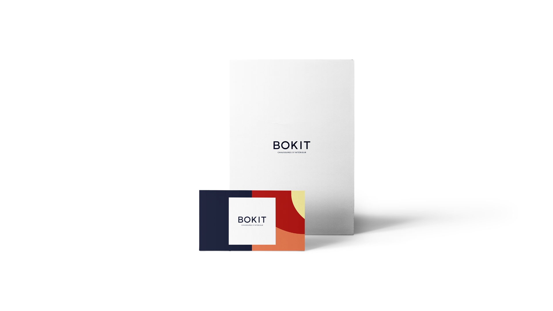 Bokit's colorful business cards