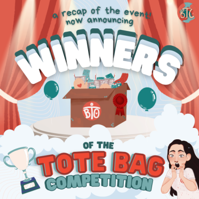 Promotional social media post about the Blankets for T.O. 2023 Tote Bag Competition