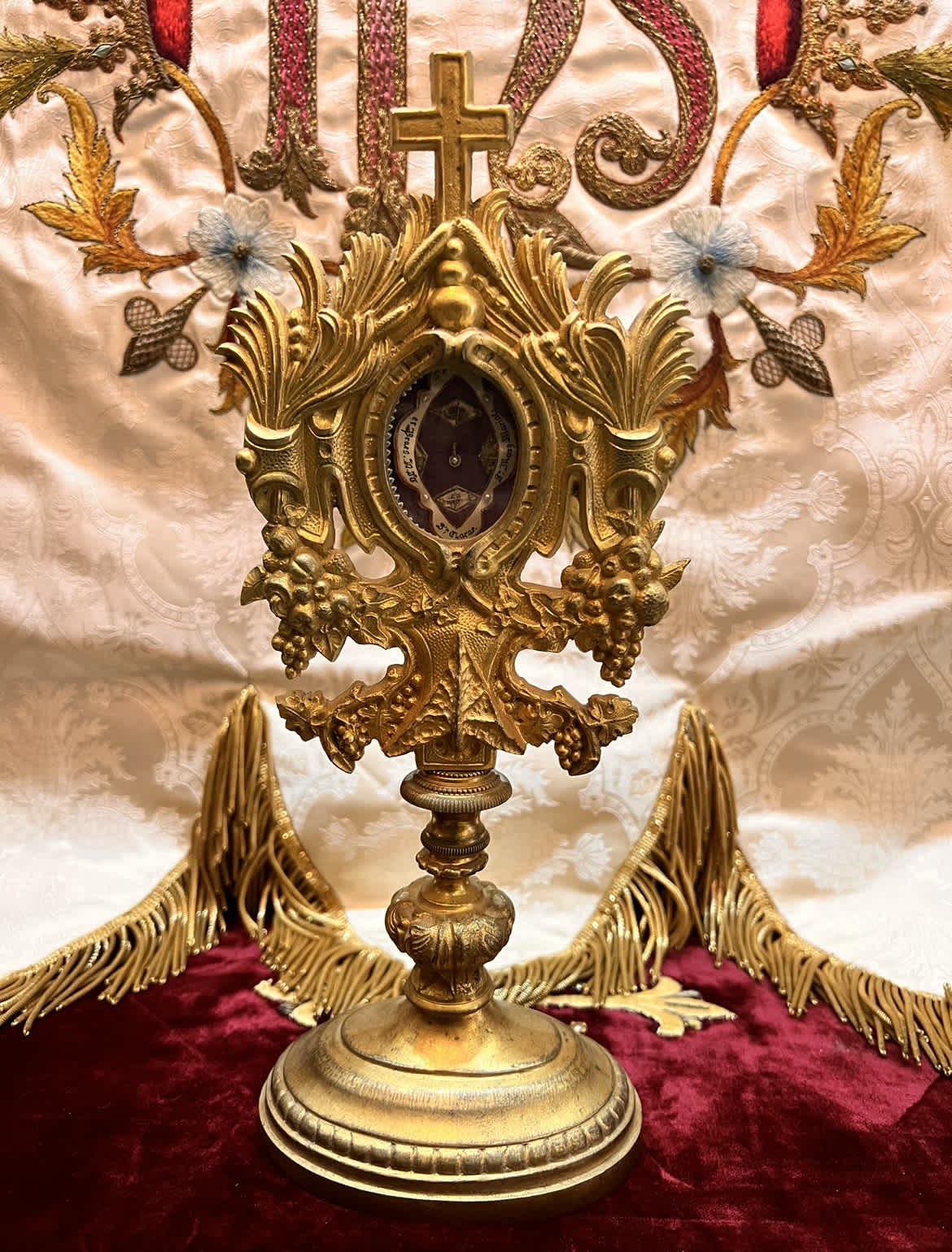 Reliquary St Claire Francis of Assisi