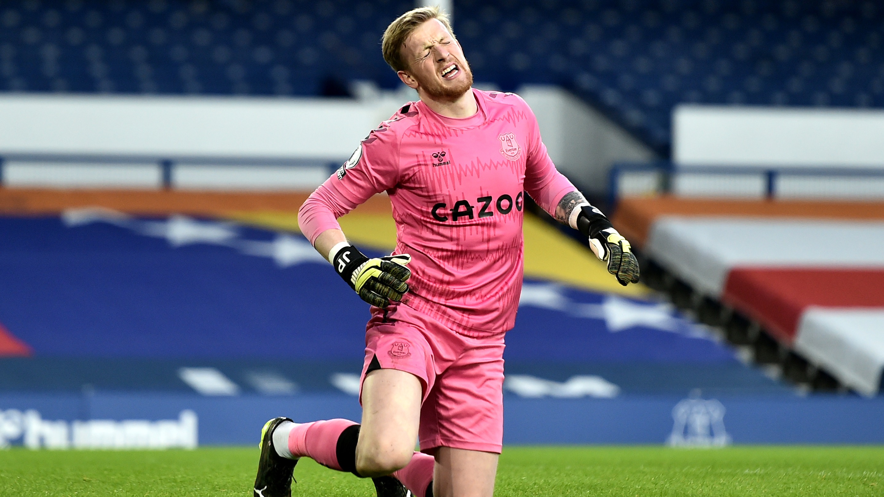 England and Everton new goalkeeper kit - Picture