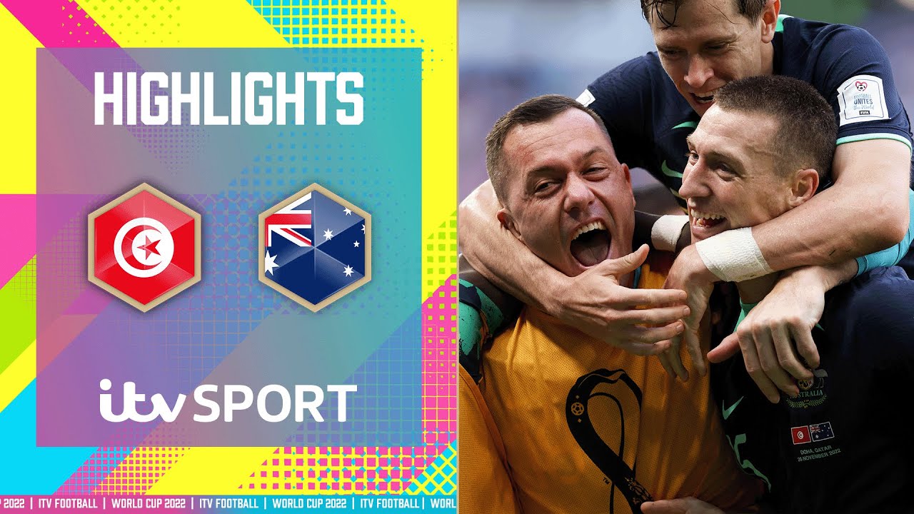 HIGHLIGHTS Mitchell Duke’s superb header gives Australia World Cup win over Tunisia ITV Football