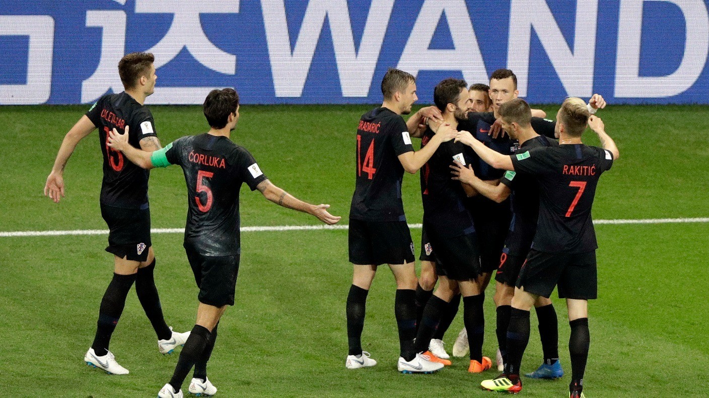 Watch the FIFA World Cup LIVE on ITV Croatia v Denmark ITV Football