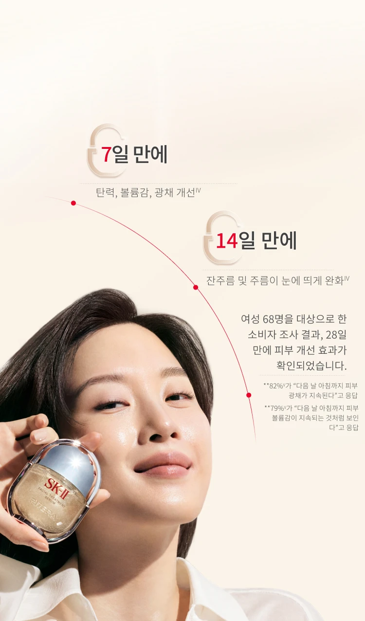 한 병으로 완성하는 탄력과 광채