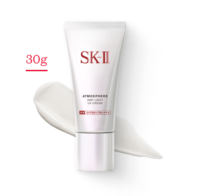 애트모스피어 에리 라이트 UV 크림 SPF50 PA+++ 선크림 | SK-II Korea