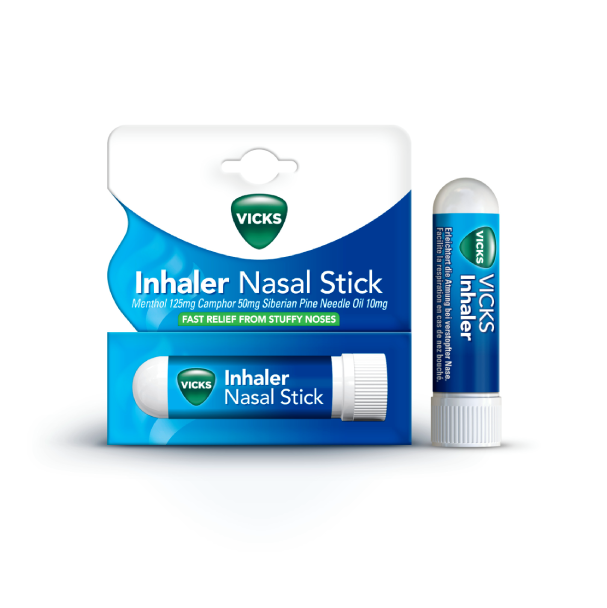 Vicks Inhaler Nasal Stick to Relieve Nasal Congestion | Vicks UK