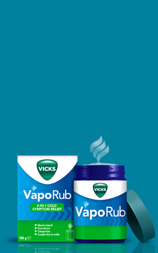 Vicks VapoRub oinment for cold symptoms