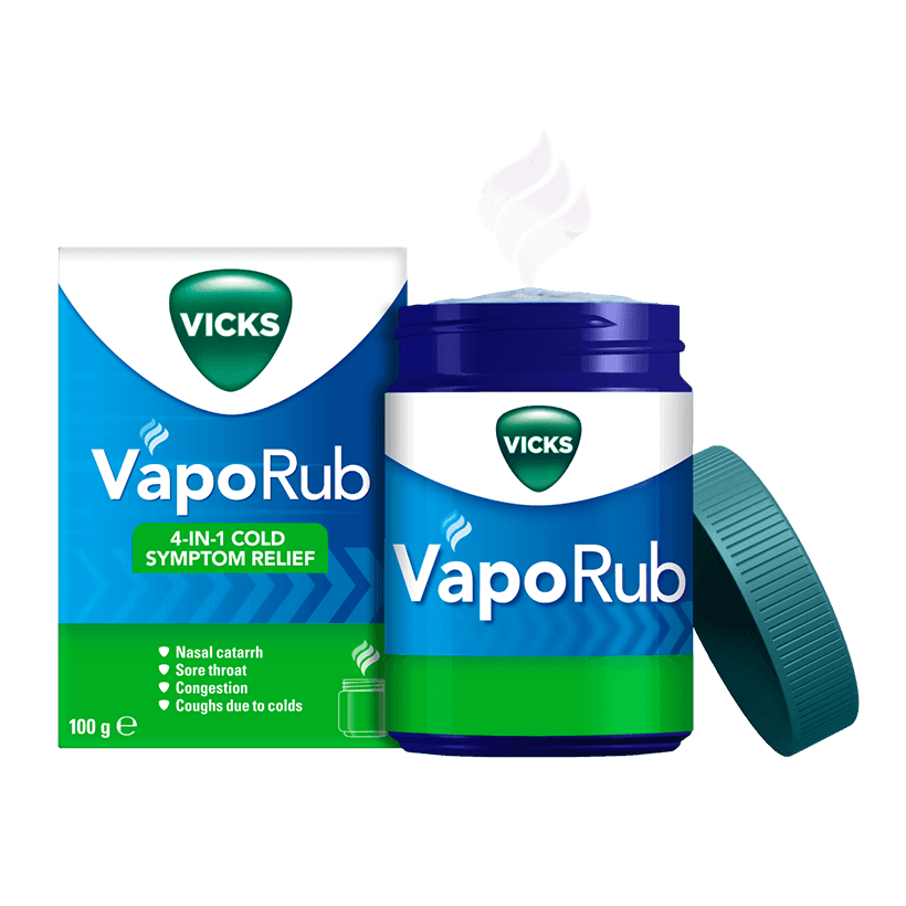 Vicks VapoRub Ointment for Sore Throat, Blocked Nose | Vicks UK