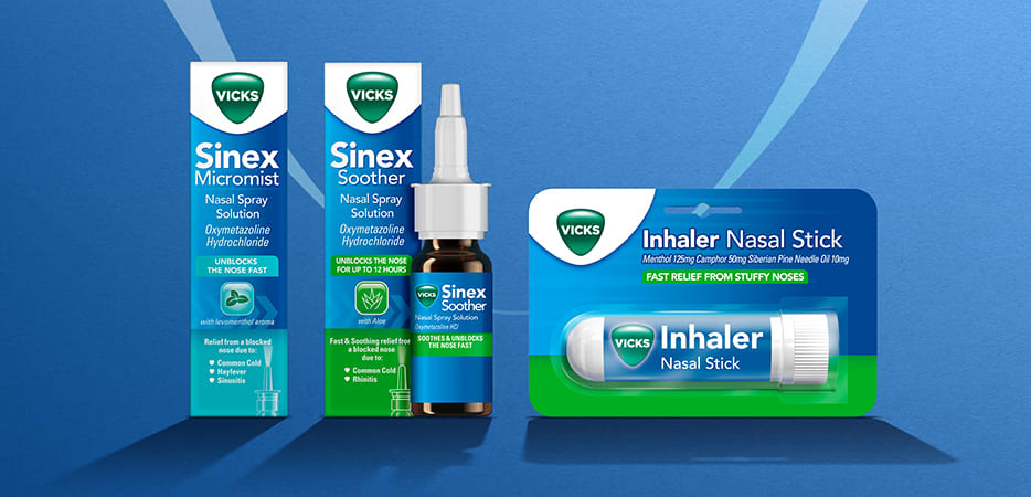 Vicks Inhaler Fast Acting Decongestant For Blocked Nose Relief