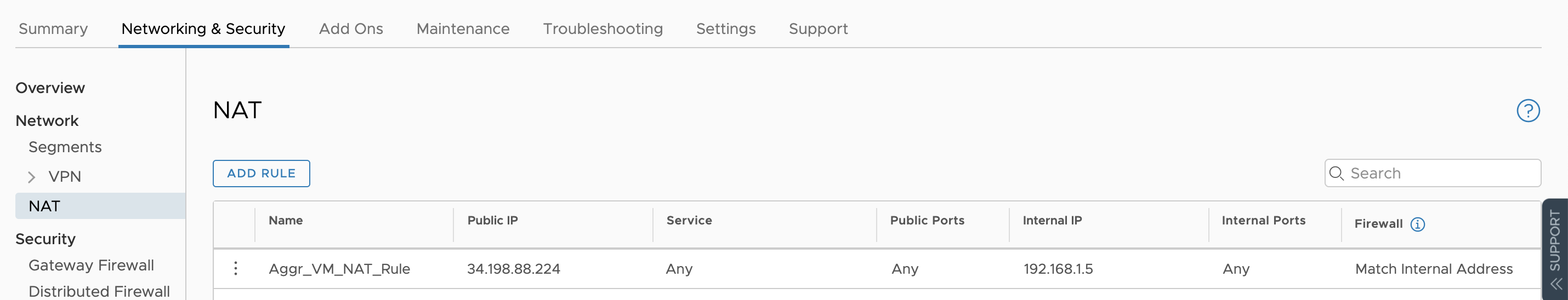 add-nat-rule-for-public-ip